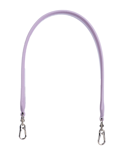 Cadena piel 60cm LILA