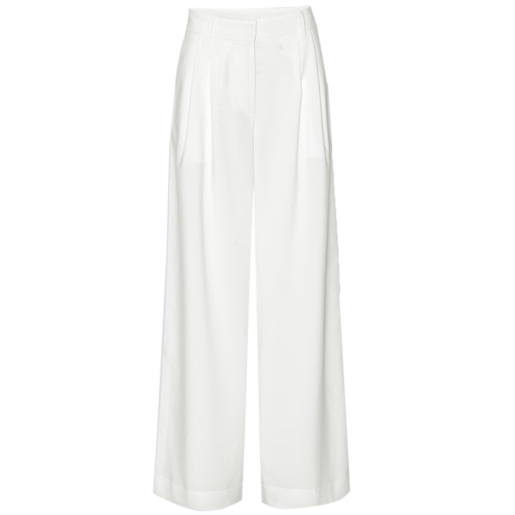 Wide Pants with Pleats