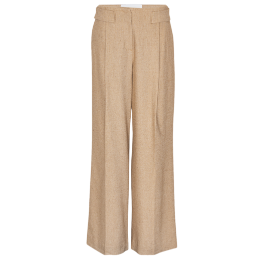 Wide Pant with Eyelet Belt