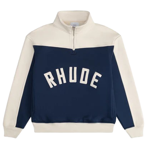 Rhude Contrast Quarter-Zip Varsity