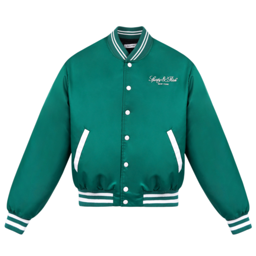 Wellness Boucle Varsity Jacket