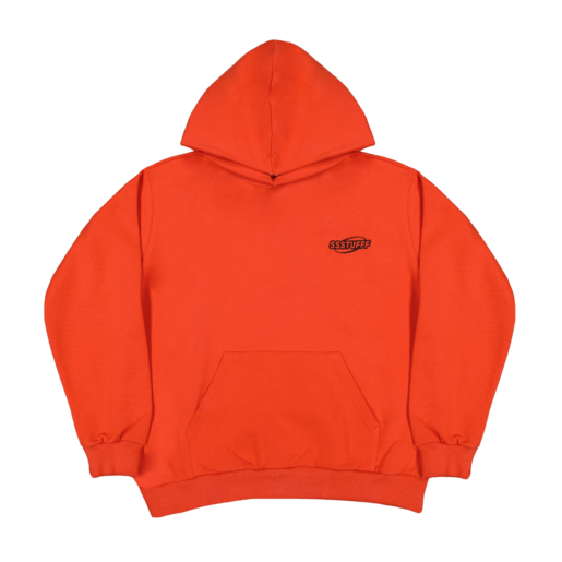 Thermochromic Embroidery Hoodie Red
