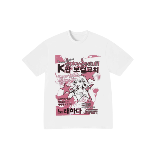 Camiseta K-pop