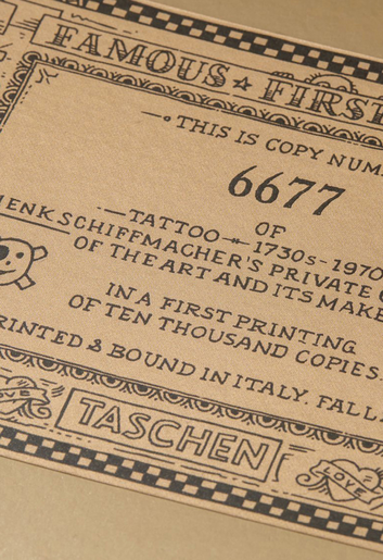 TATTOO. 1730s-1970s. Henk Schiffmacher’s