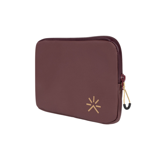 Tech Pouch Chocolate Red