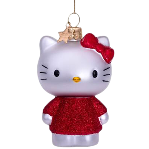 Ornament Glass Hello Kitty