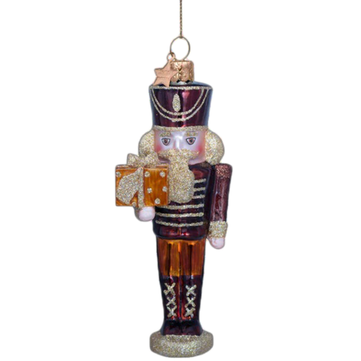 Ornament Glass Nutcracker