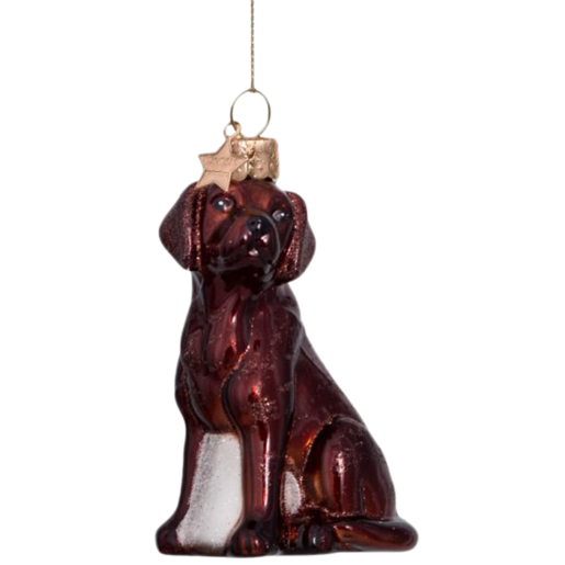 Ornament Glass Opal Labrador