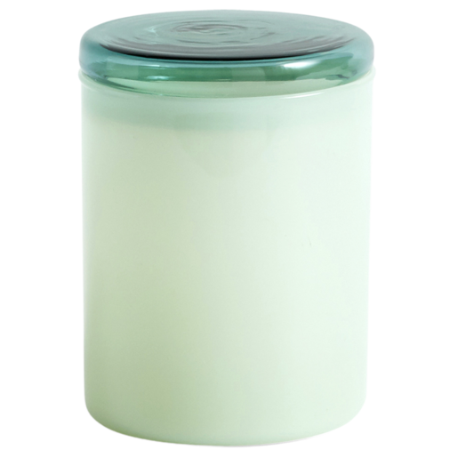 Borosilicate Jar S Jade green