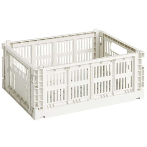HAY Colour Crate M Off-White