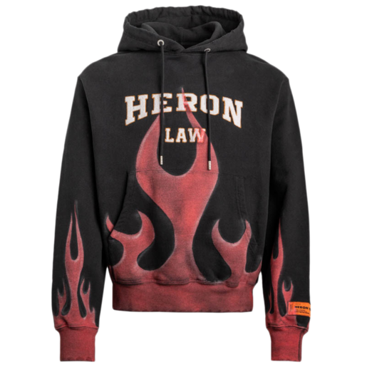 Heron Law Flames Hoodie