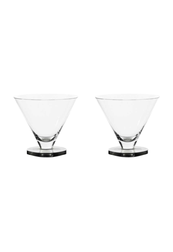 Puck Cocktail Glass X 2