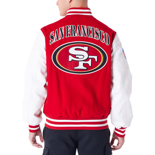 Chaqueta Varsity Nfl Patch San Francisco 49Ers