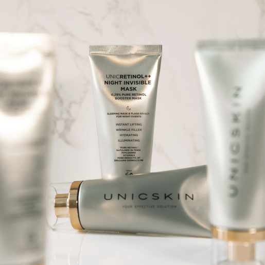 Mascarilla Facial Unicretinol + Invisible Night Mask