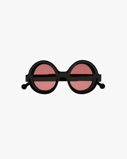 Gafas de sol Unoval en Negro y Rojo