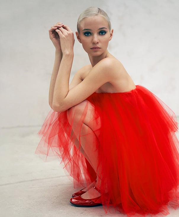 Falda tutu danza ballet en rojo, Mode de Mujer
