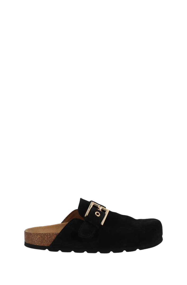 Cozy Black Suede Alohas WOW concept