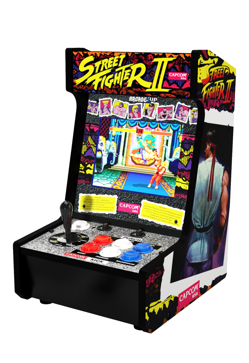 Degenerar artículo manga Máquina Recreativa Sobremesa Street Fighter II Arcade1Up | WOW concept